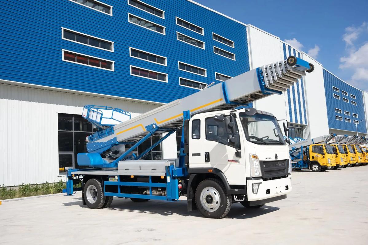 冀州出租云梯车高空作业车 建筑垃圾搬运